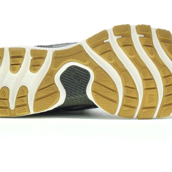 NIB Asics Gel-Nimbus 22 1011A794.001 Sneaker Men's US 6 39 EUR Knit Black Gold - Picture 4 of 5